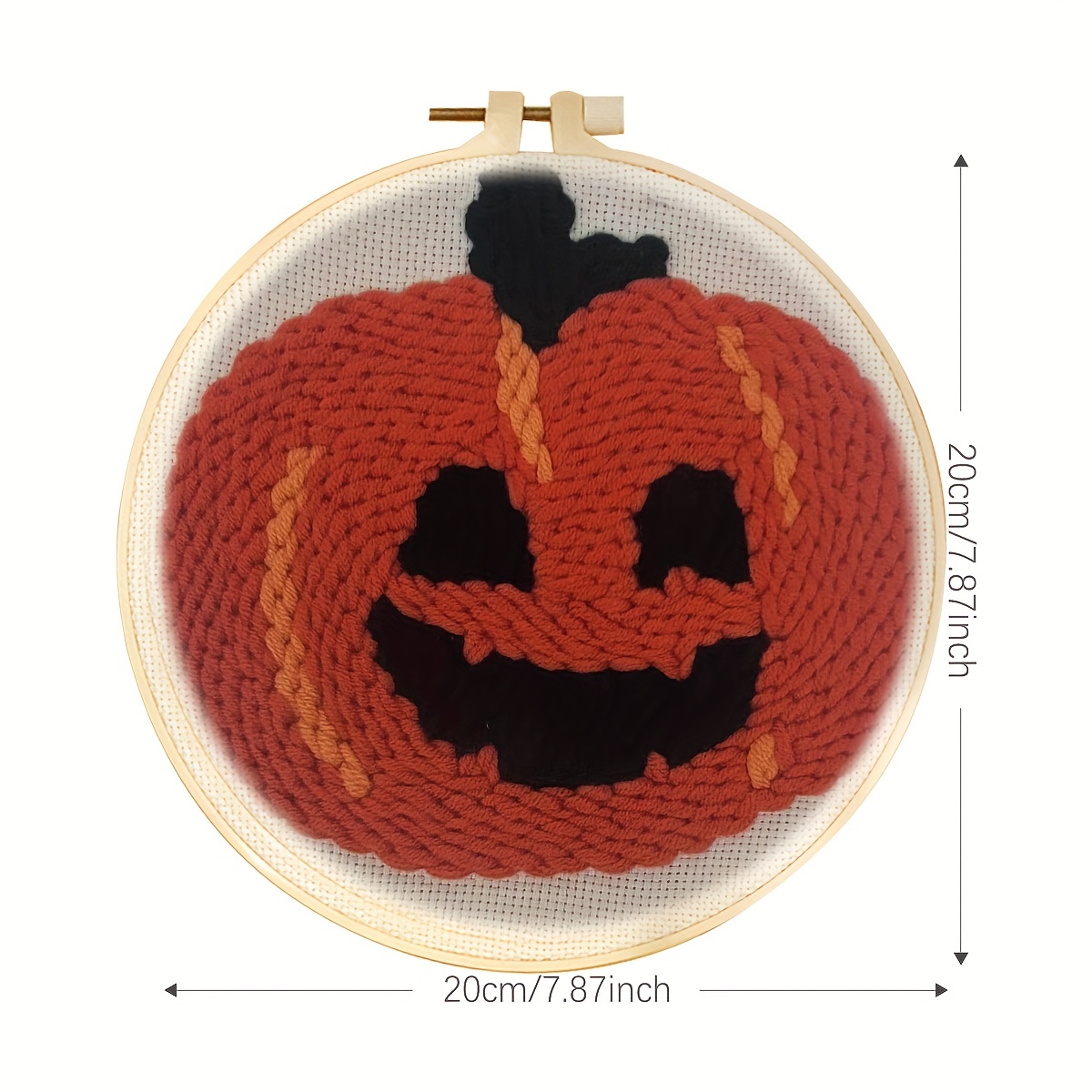 The ultimate guide to PUNCH NEEDLE - new pumpkin kit 