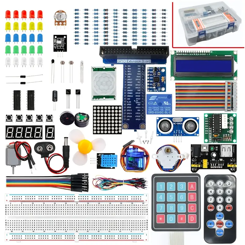Lrobruya Super Starter Kit Raspberry Pi Board Arduino - Temu