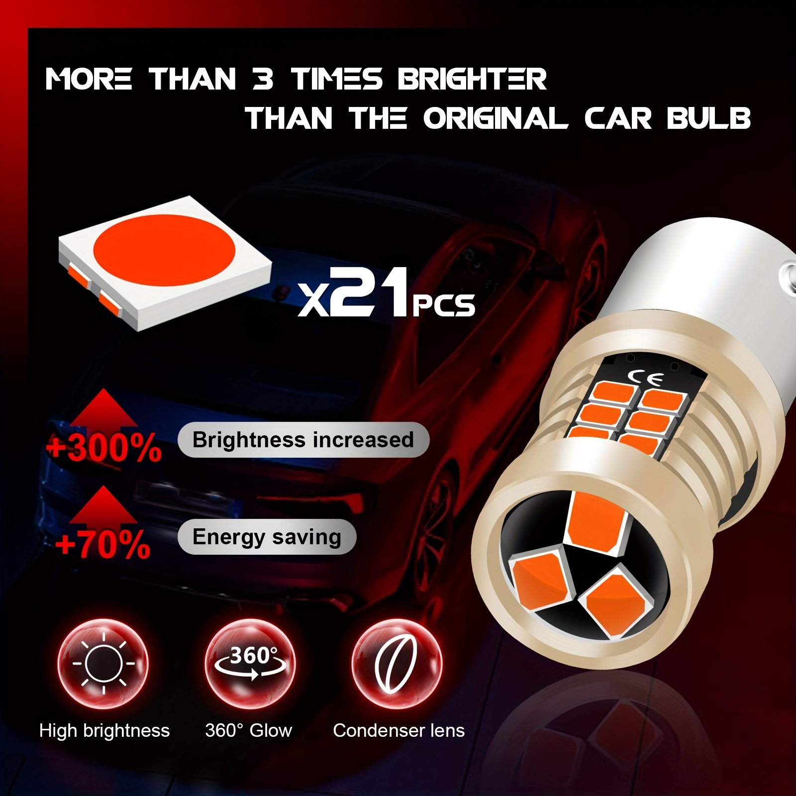 1157 Bay15D P21/5W LED Car Lamp for Tail Light Brake Bulb - China LED Tail  Light, Car Taillight