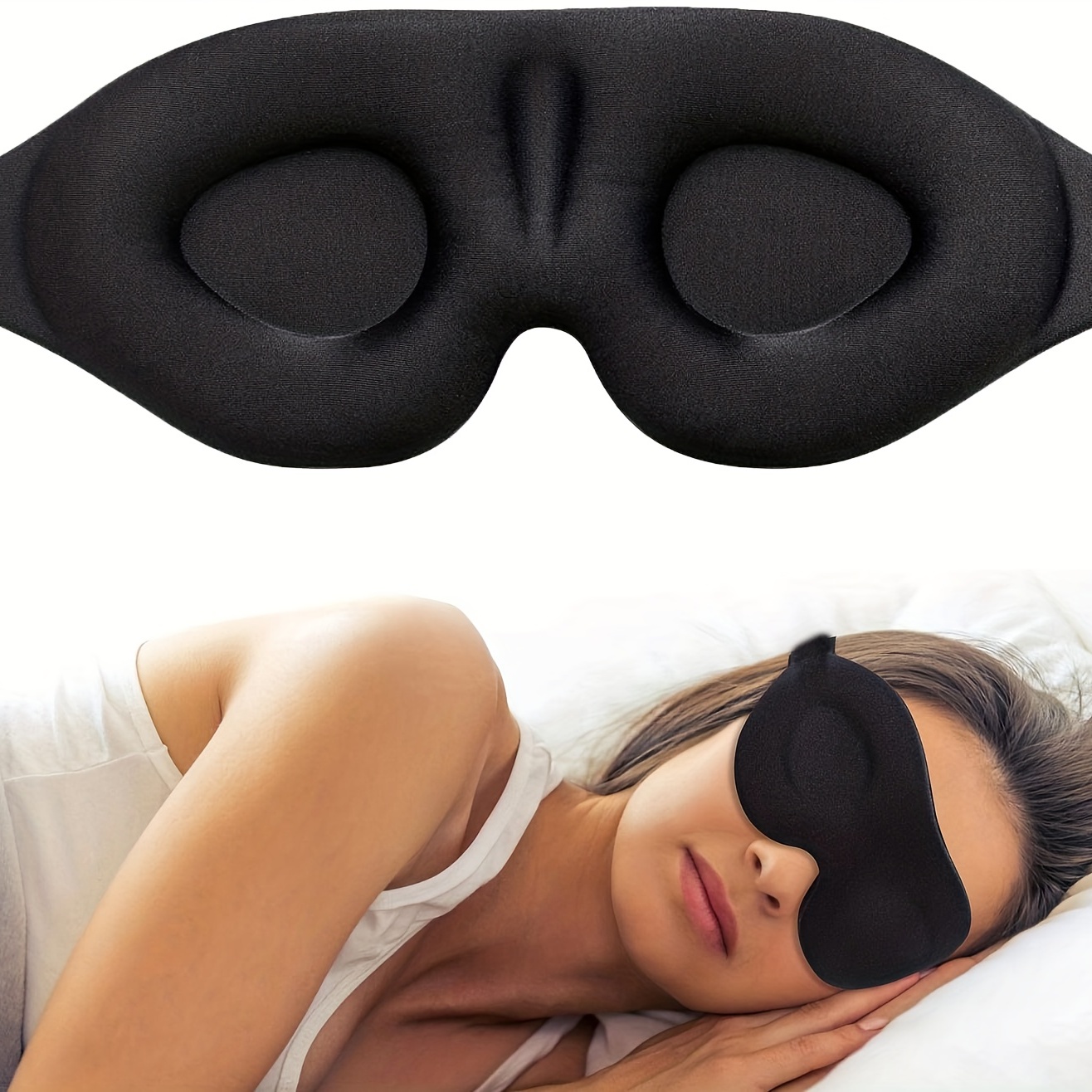 Máscara de ojos para dormir - Antifaz para dormir - Antifaz para dormir -  Antifaz para dormir