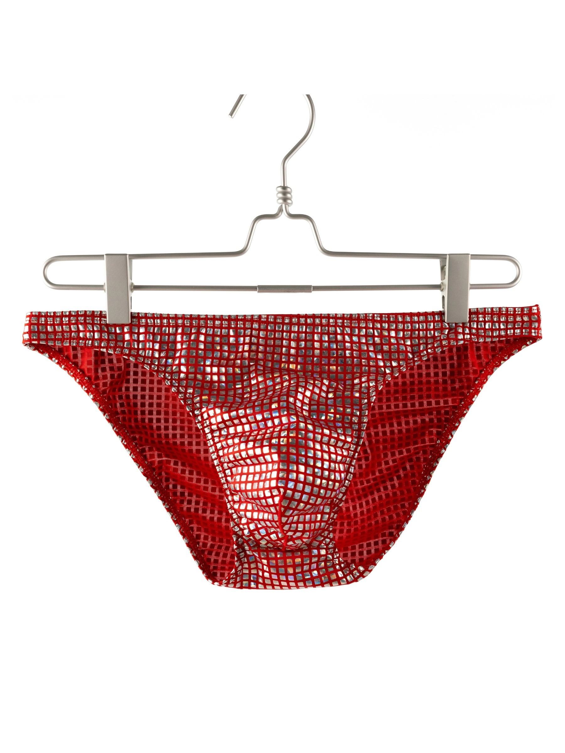 Red Mens Christmas Bikini G-string Briefs Lingerie Low Rise Xmas