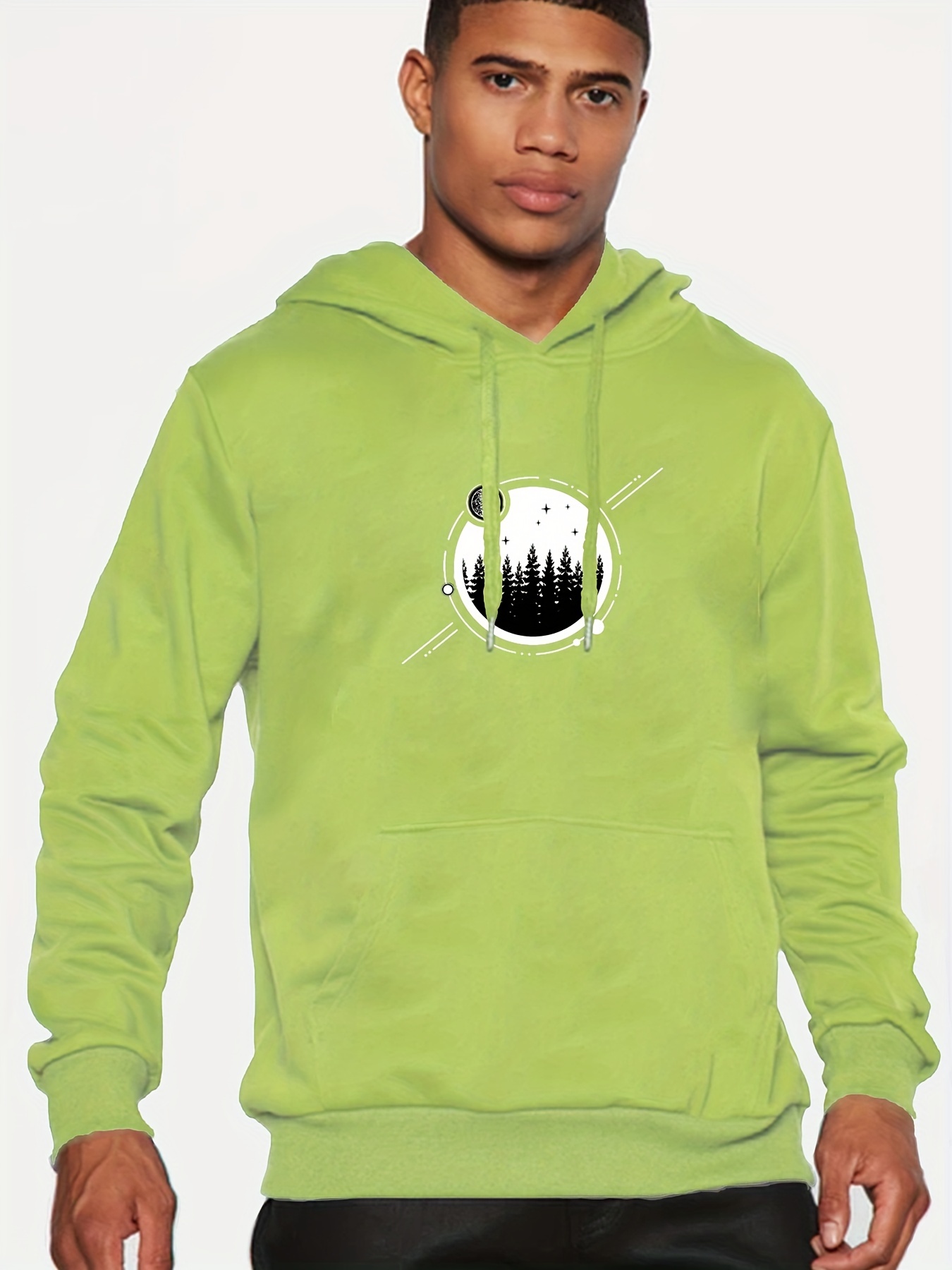 Unisex Printed Hoodie – Casual Graphic Pullover Sweatshirt main image 1