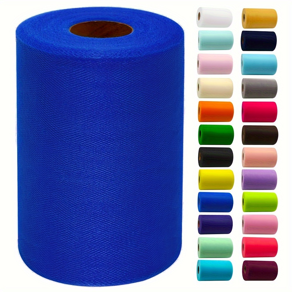 Tulle Rolls 6inx100 Yards Tulle Roll Spool Fabric For - Temu