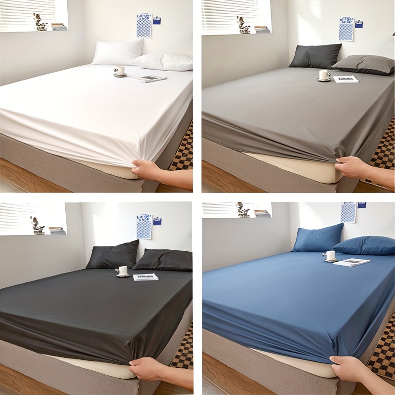 Fitted Sheet Single Bed Geometric  Elastic Bed Sheet Mattress - 3 Pcs Fitted  Bed - Aliexpress