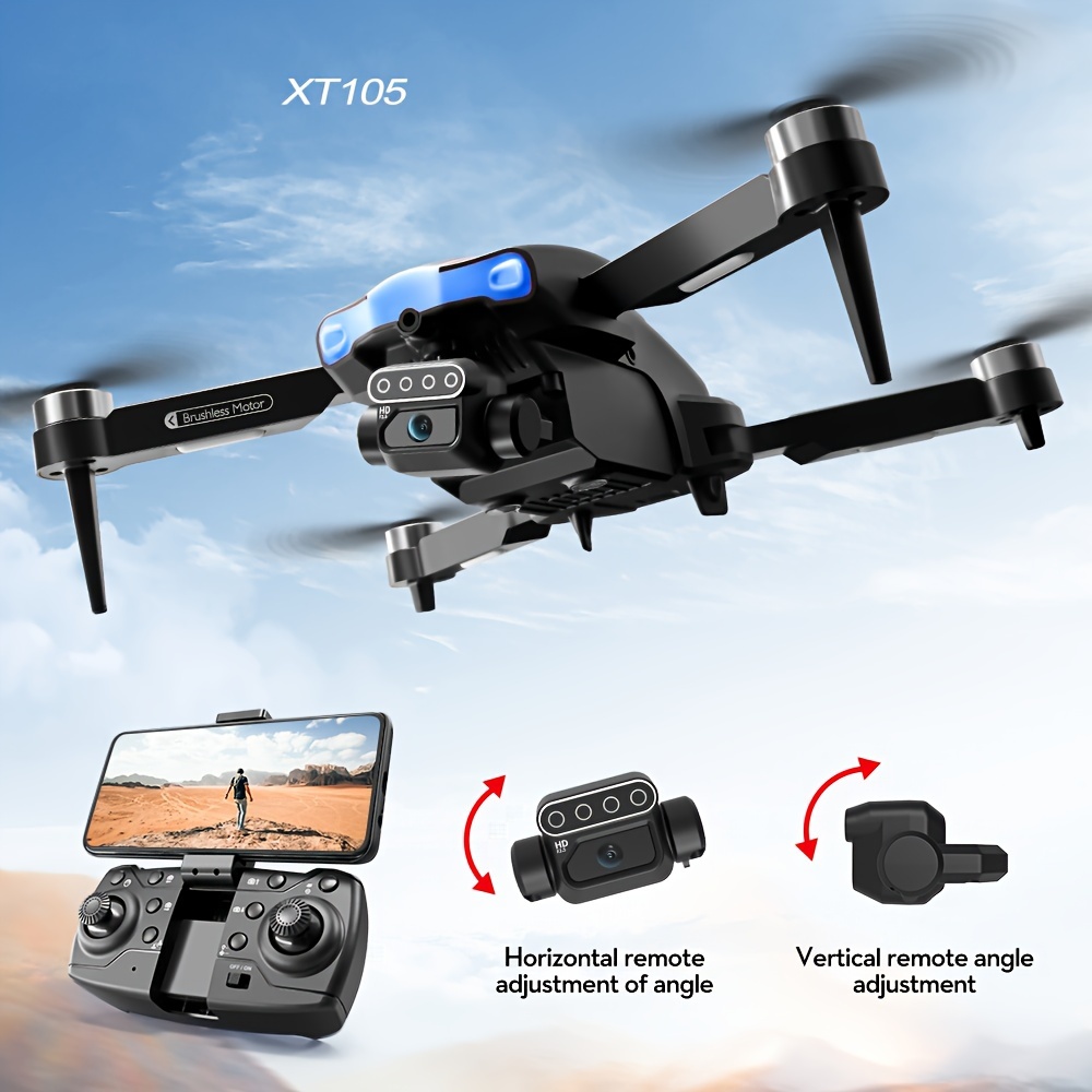 Drone GPS con cámara 4K para adultos principiantes, tiempo de vuelo ultra  largo, flujo óptico, transmisión 5G plegable FPV RC Quadcopter con motores