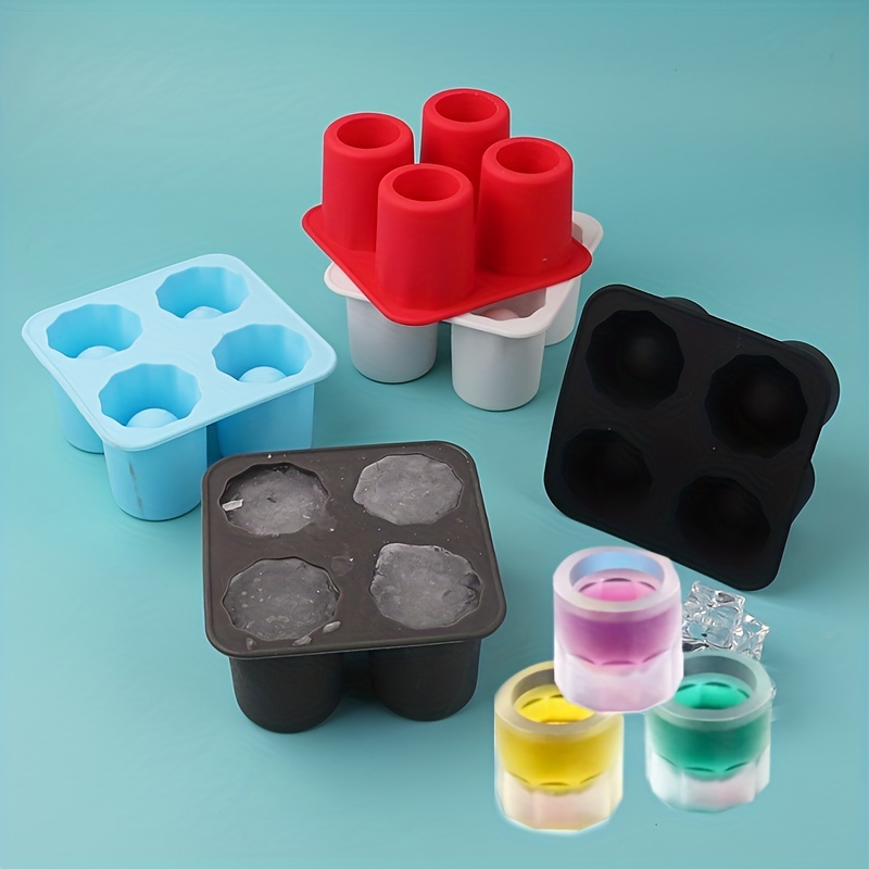 Silicone Ice Bucket Cup Mold For Making Ice Cubes Tray Freeze Quickly  Food-grade Creative Design Ice Bucket Frozen Drink Tools - Ice Cream Tools  - AliExpress