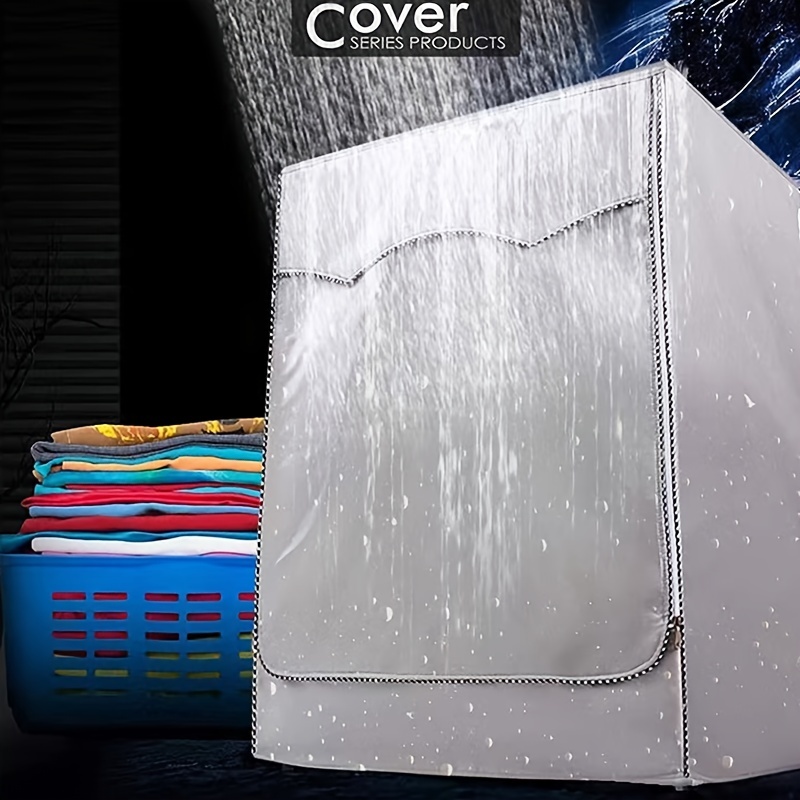 [Mr.You]Washer/Dryer Cover for Outdoor for Top-Load and Front Load Waterproof Dustproof Moderately Sunscreen Over 5 Years of Service