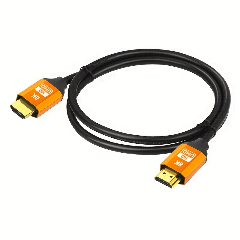 8k High Speed 2.1 Cable Aluminum Alloy Male To - Temu