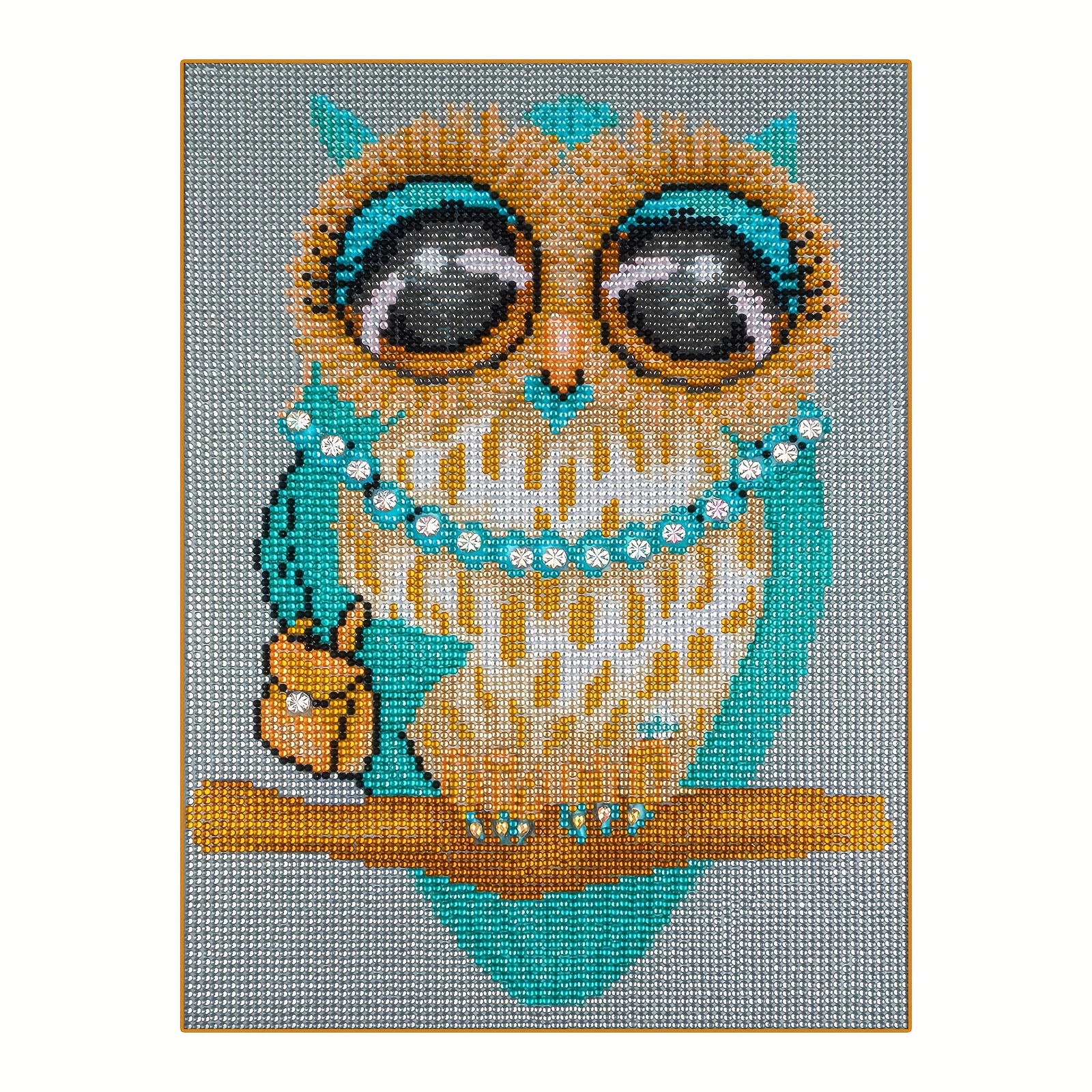 5D DIY Diamond Painting, Owl Pattern Full Diamond Painting With Diamond  Art, By Number Kits Embroidery Rhinestone For Wall Decor