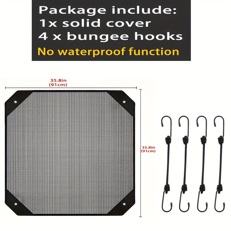 600D Heavy Weight Outdoor AC Cover for Central Air Conditioning