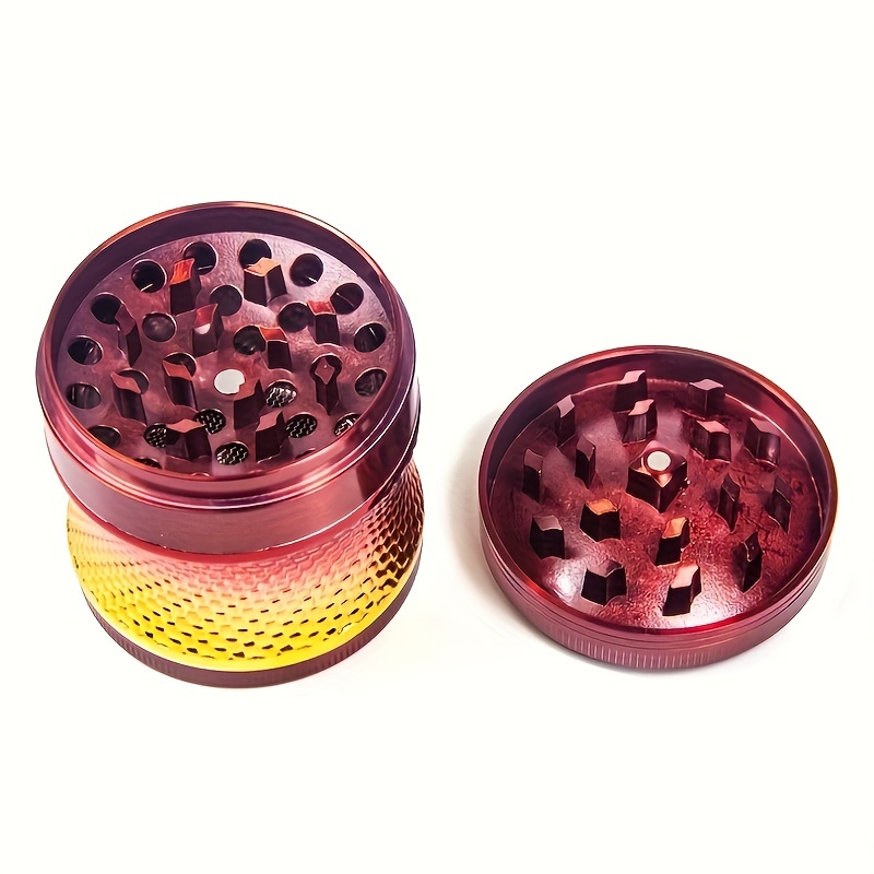 Newest 60MM 63MM Mushroom Pattern Grinder Metal Big Size 4 Layers DIY Tools  Spices Grinder Metal Crusher Lucky Tree Wholesale - AliExpress