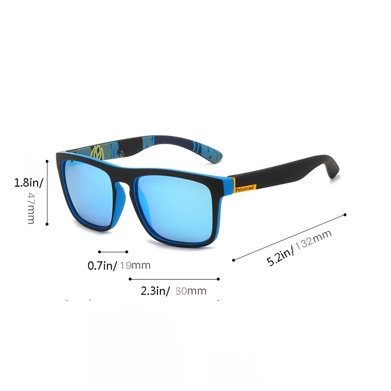 A Pair Of Sunglasses Fashion Elastic Paint Sports Dark - Temu
