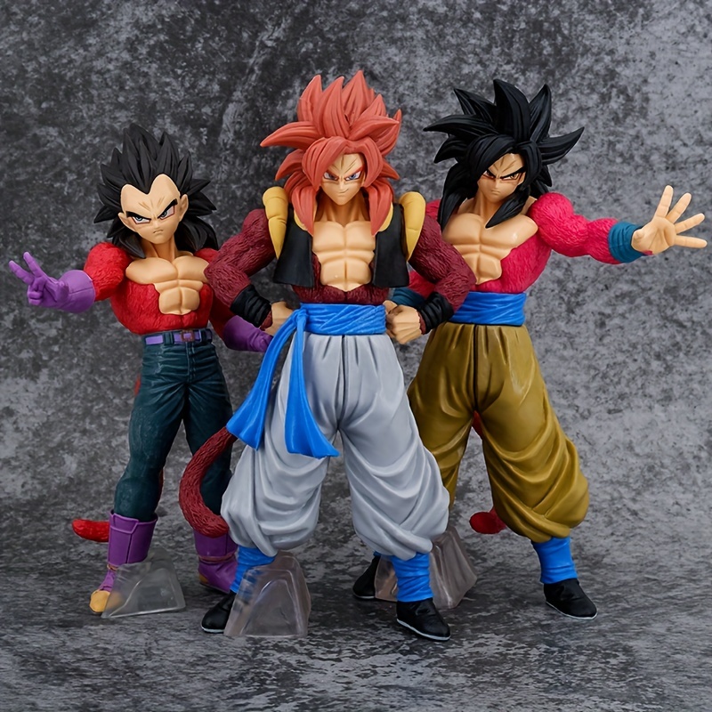 26cm Anime Dragon Ball Figure SSJ4 Gogeta Super Saiyan Son G