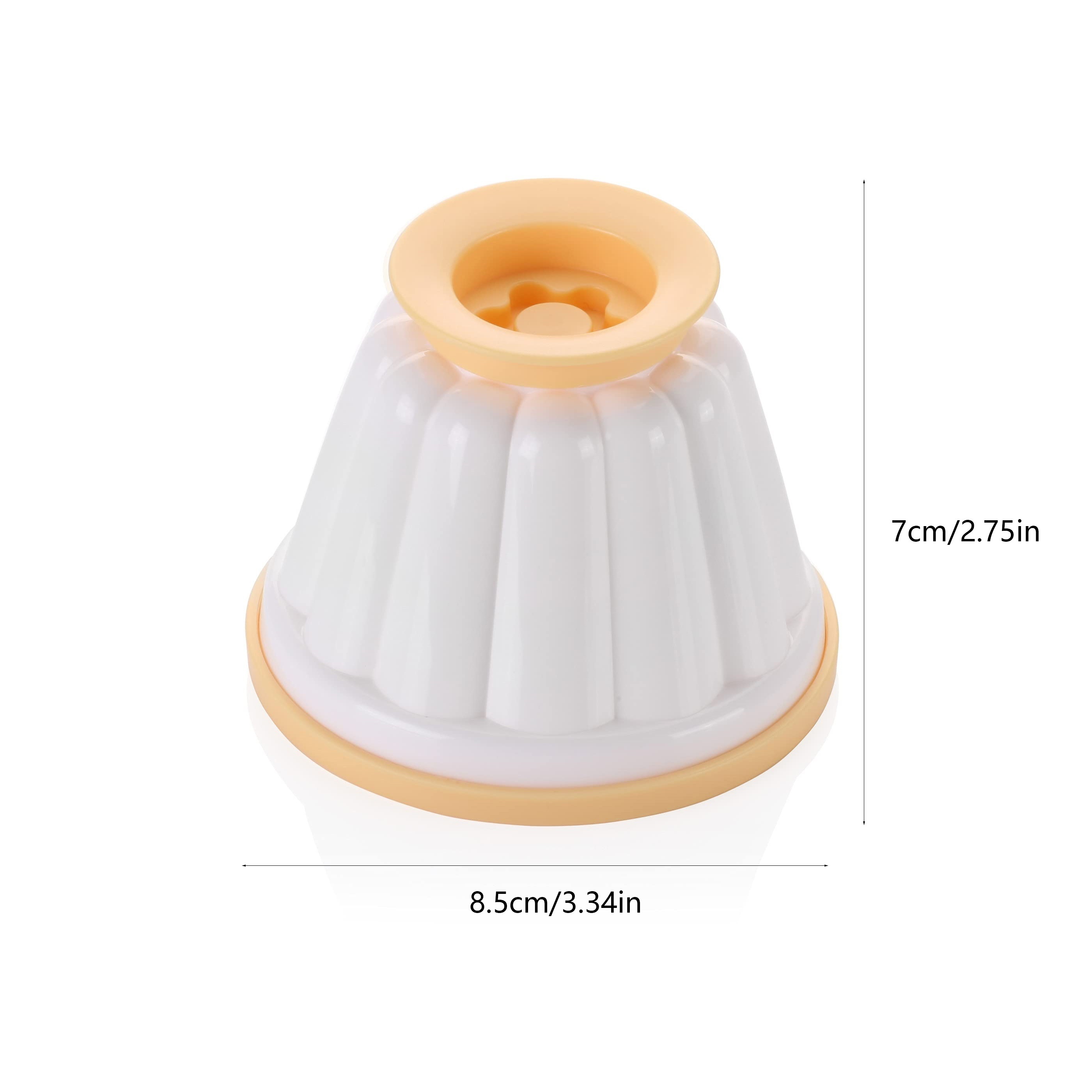 4pcs, Pudding Molds With Lids, 3D Plastic Mold, Panna Cotta Mold, Jelly  Mold, Pastry Mold, Baking Tools, Kitchen Gadgets, Kitchen Accessories