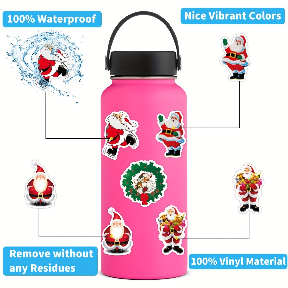 17oz Merry Christmas Santa Claus Bottles 3D Print Kids Gifts Sport Portable  Waterproof Skidproof Double Wall Insulated Water Bottle From  Yrs_cup_topsupplier, $5.6