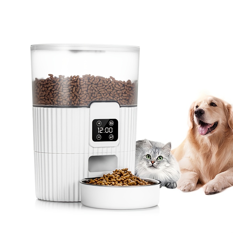Automatic Cat Feeder 3 5L Dual Power Pet Feeder on Sale