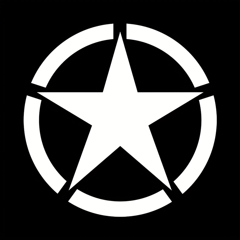 Autocollant réflecteur étoile de la seconde guerre mondiale - Temu Belgium