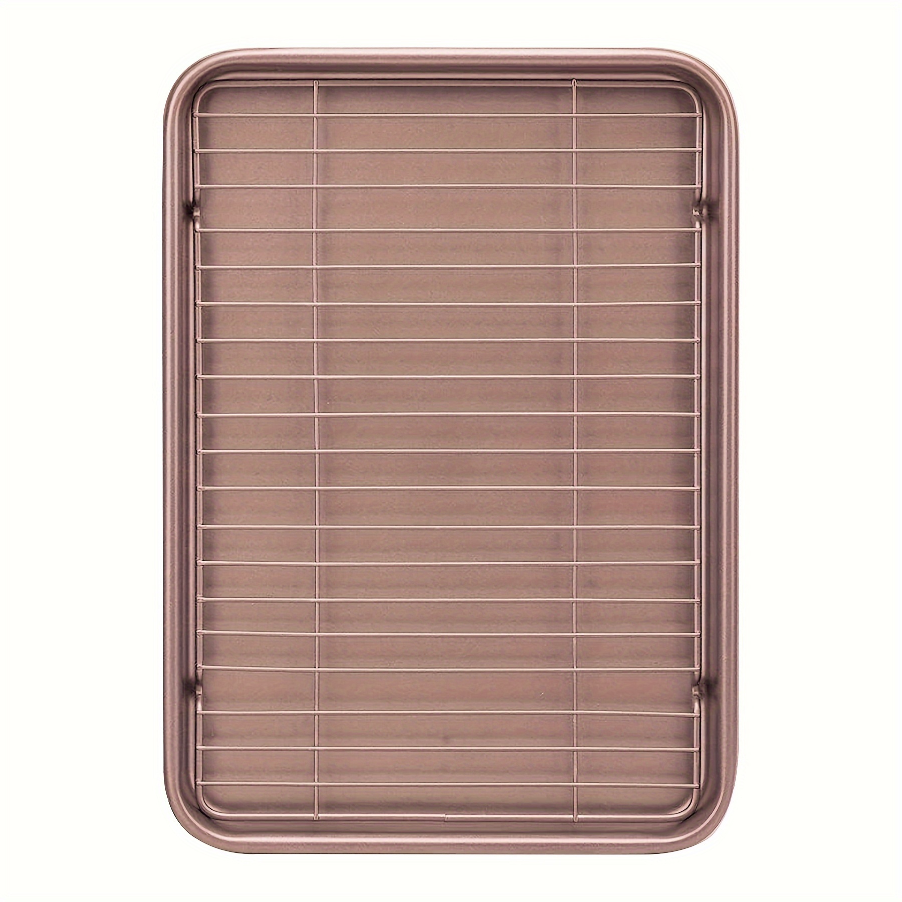 Stainless Steel Baking Sheet And Cooling Rack Rectangle - Temu