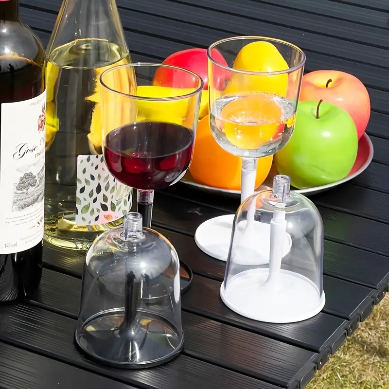 Wine Glass Anti fall Plastic Wine Cup Detachable Portable - Temu