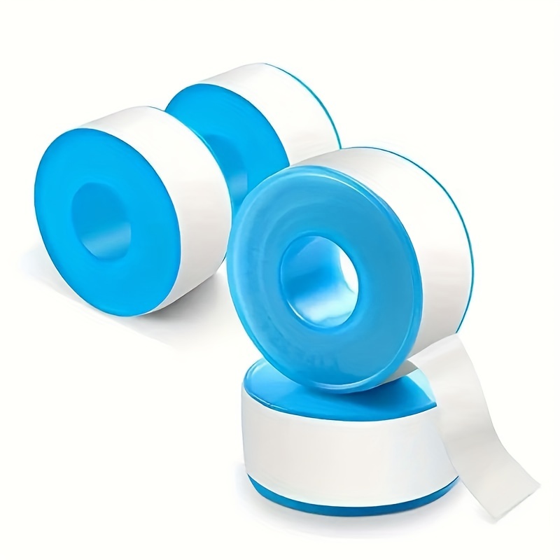  Aqua Select Cinta de teflón PTEE, Diseñada para fugas de agua,  fontaneros, fontanería, cabeza de aire, tubería de rosca y muchos más, Blanco 1/2 pulgada x 520 pulgadas