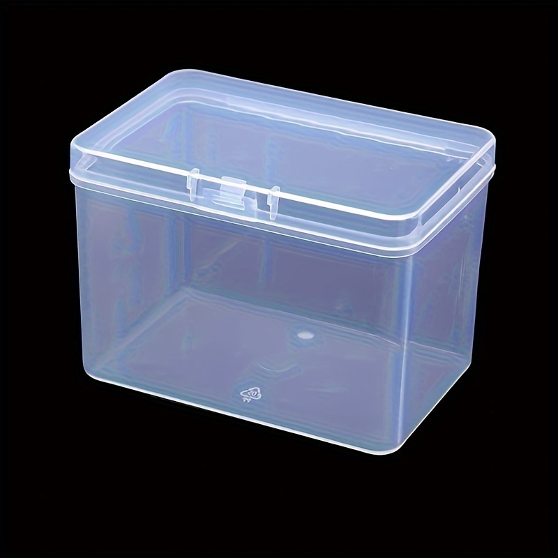 Clear Plastic Storage Box Small Portable Storage Box Storing - Temu