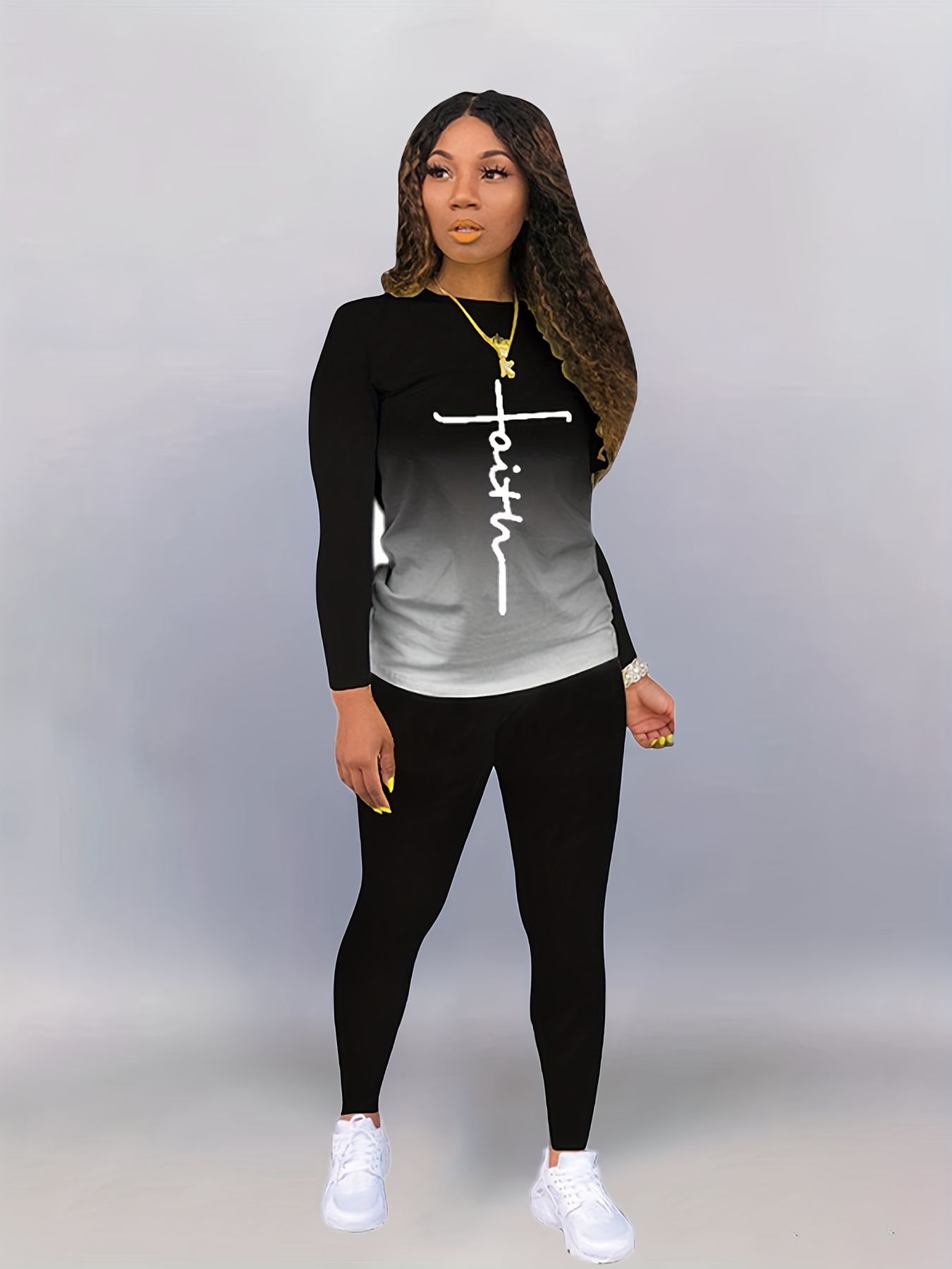 Black Long Sleeve Shirt To Wear With Leggings