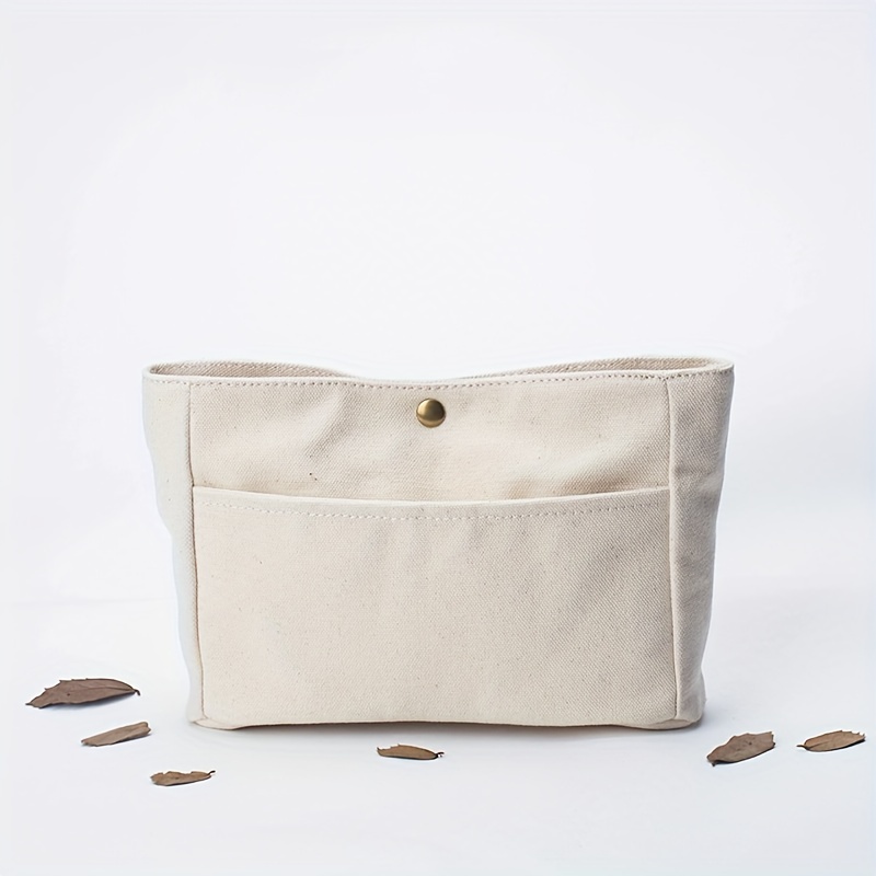 Canvas Tote Multi-pockets, Canvas Clutch Bag