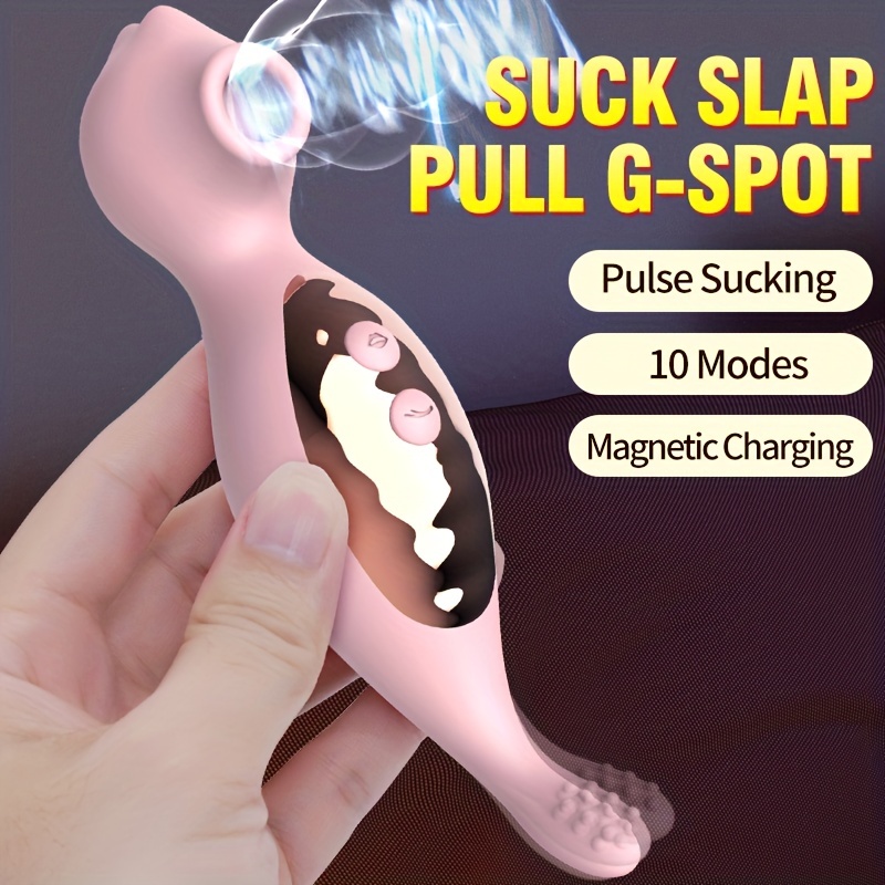 1pc Toggle Sucking Vibrator Stick Vibrating Massage Stick Female Pleasure Device Sexy Adult Products