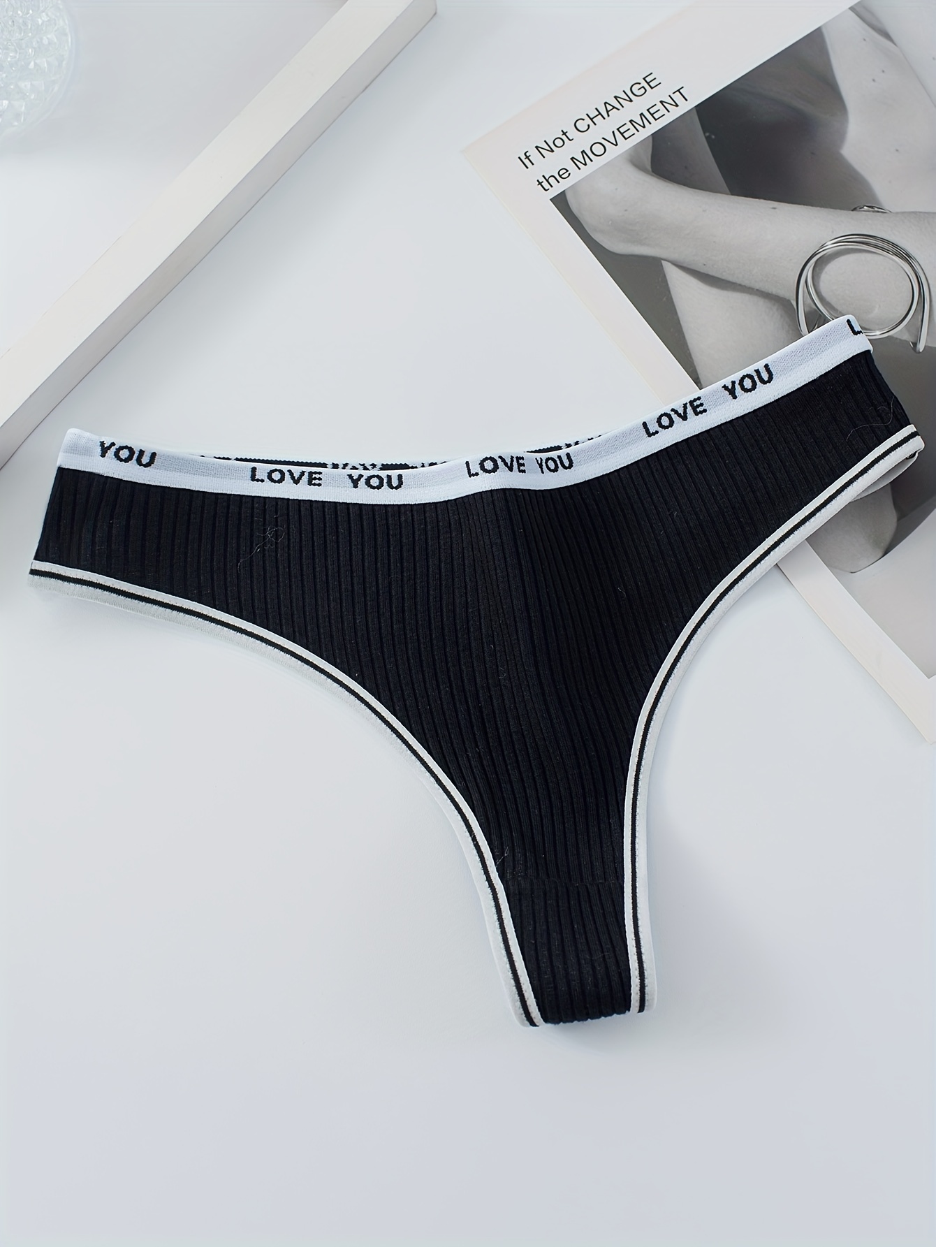 Thongs For Women Cotton Underwear V String Breathable - Temu New Zealand