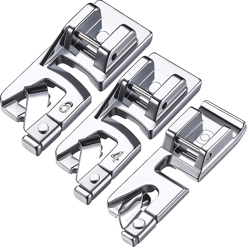 4 Pcs Sewing Machine Presser Foot Set,Smart H Adjustable Guide Sewing  Machine Presser Foot,Narrow Rolled Hemming Foot Kit for All Low Shank  Snap-On Singer Brother Janome Sewing Machine - Yahoo Shopping