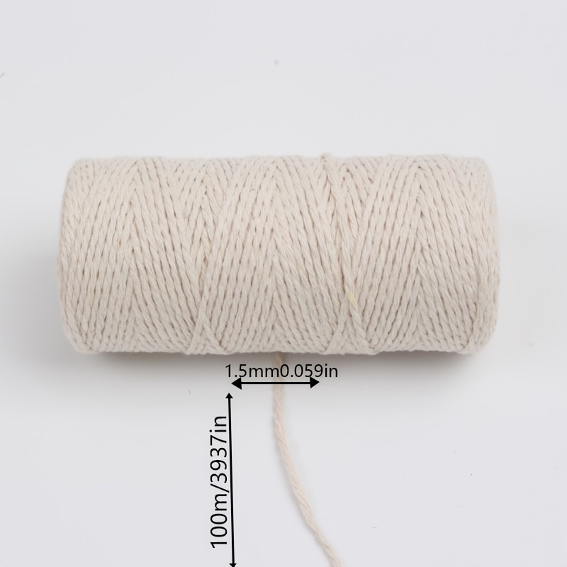 100% Linen White thread 500m/roll twine cords 6pcs/lot thin yarn for sewing  Knitting embroidery crochet accessory DIY - AliExpress