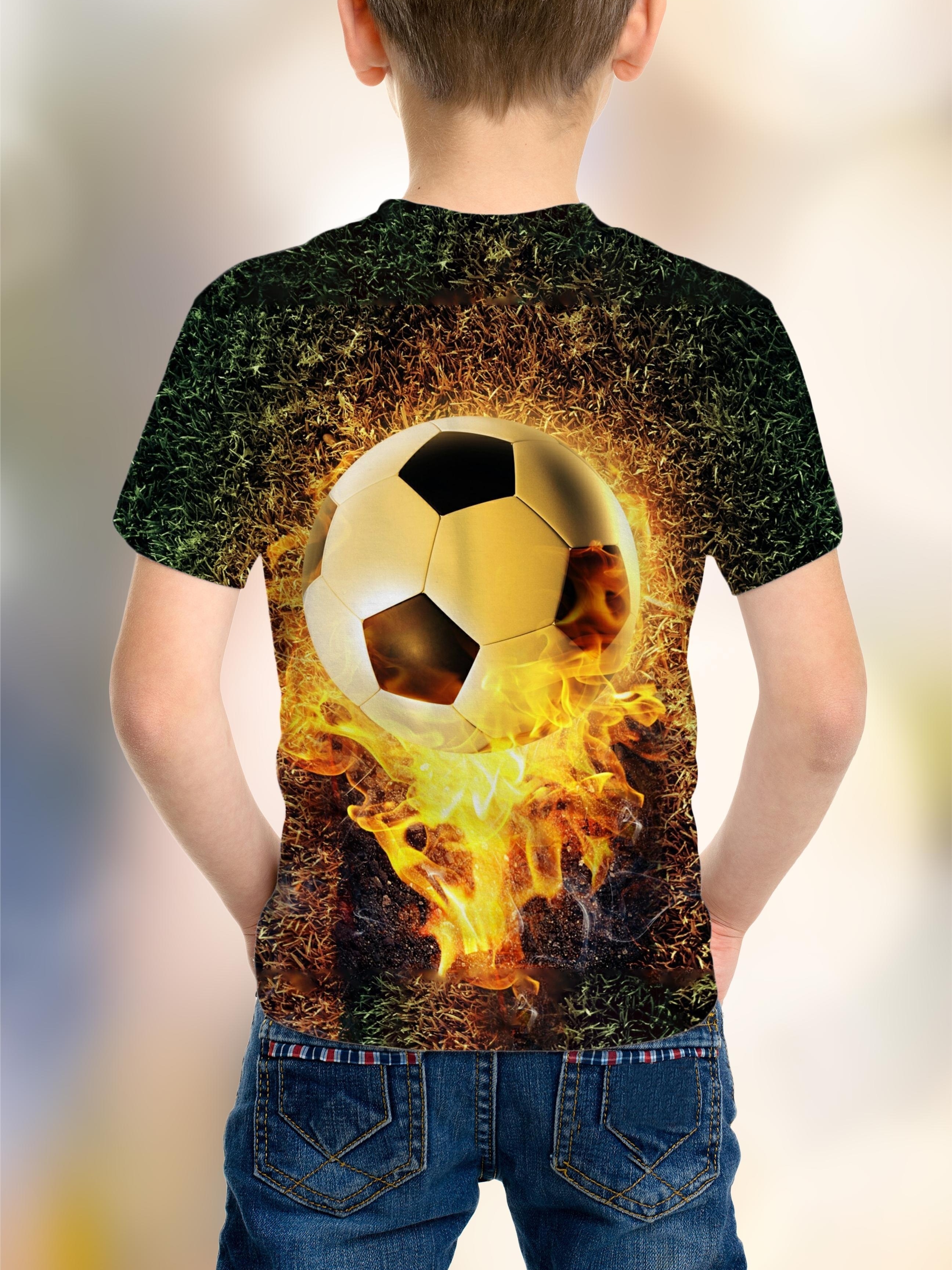 Flame shirt hot sale kid