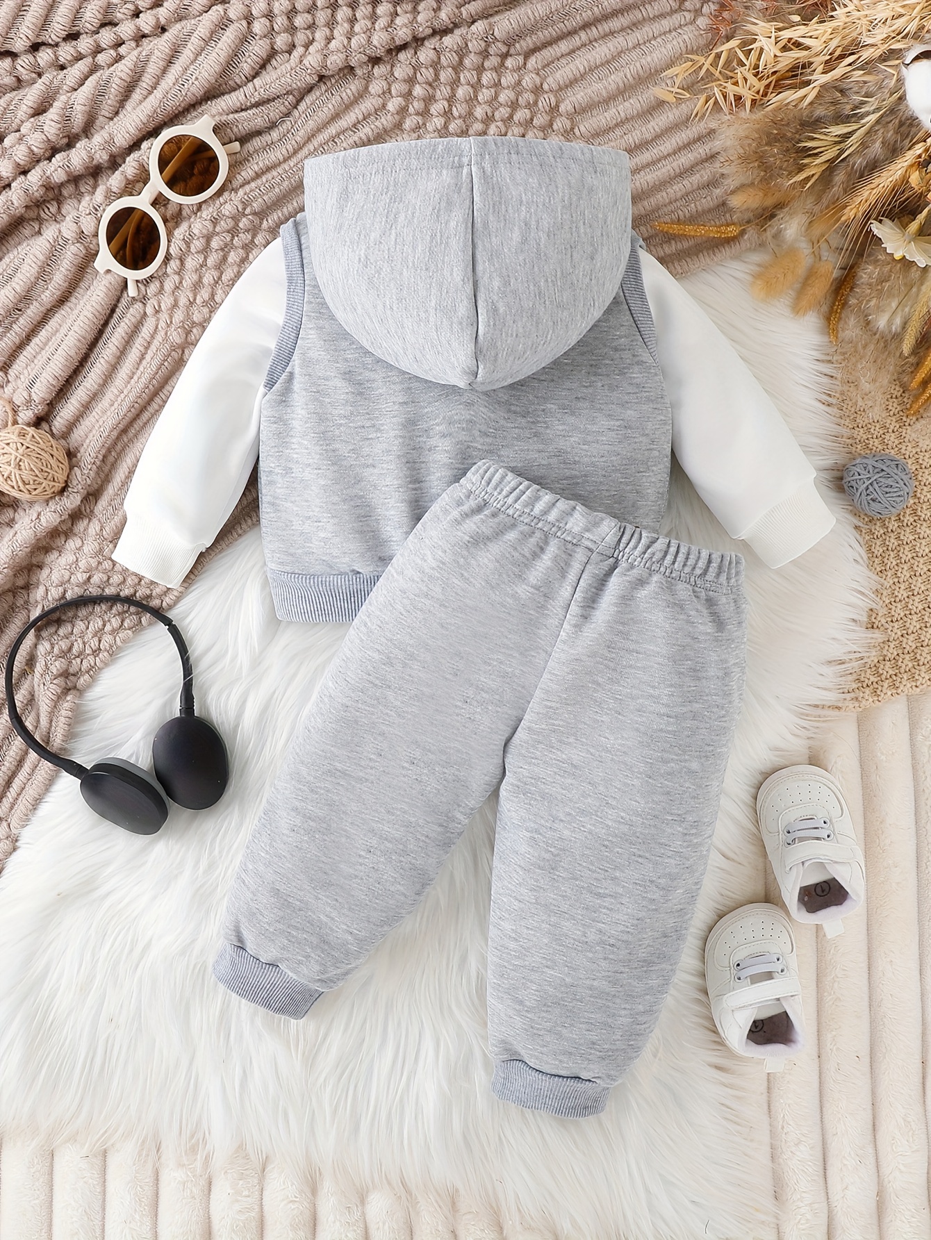 Baby panda shop outfit set