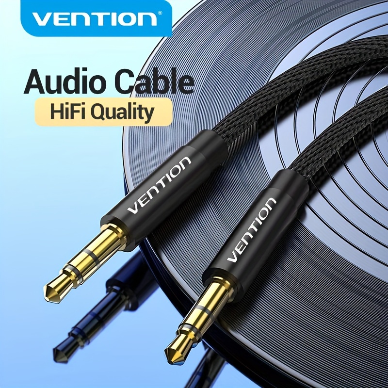 1pc Vention Jack 3.5 Cable De Audio Jack 3.5mm Macho A Macho