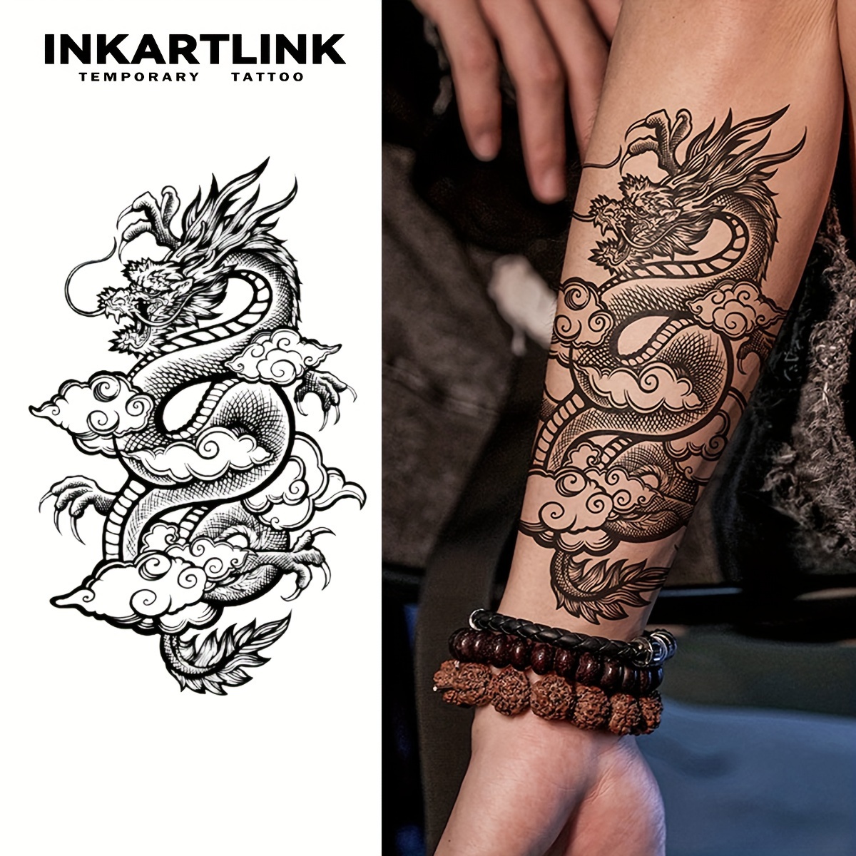 Dragon by Jessi Preston from Tattly Temporary Tattoos – Tattly Temporary  Tattoos & Stickers