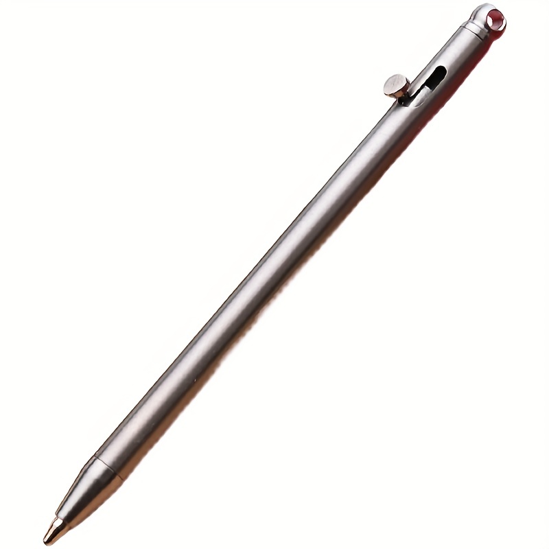 Ardorlove Mini Ballpoint Pen,Keychain Pen,Pocket Size EDC Pen,Small Bolt Action Pen with Extra 5 Pieces Pen Refills, Adult Unisex, Size: One size