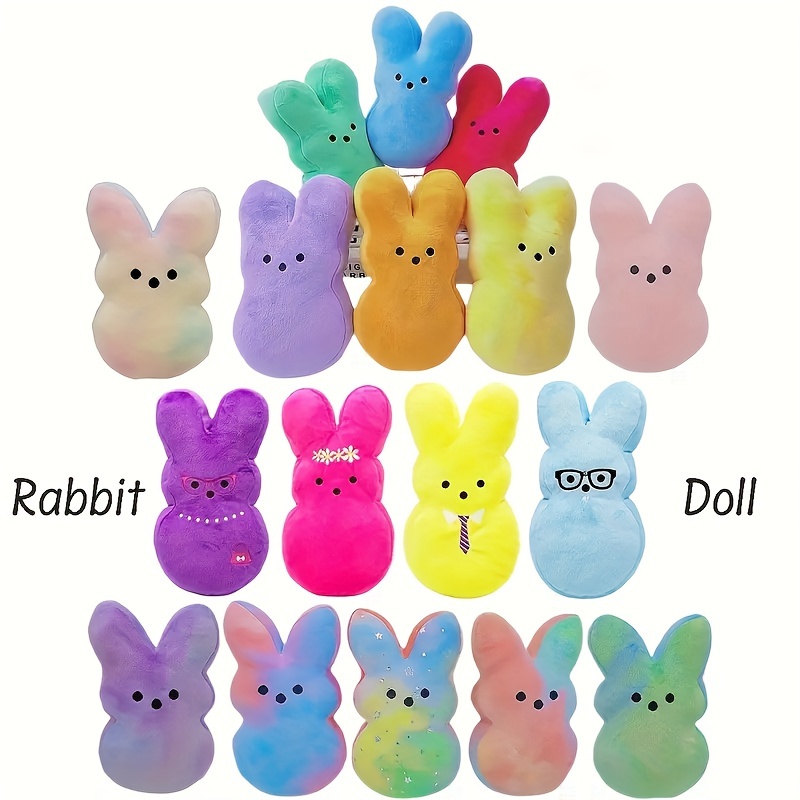 Purple Bow Rabbit Easter Gifts Men Diy Washable Heat - Temu