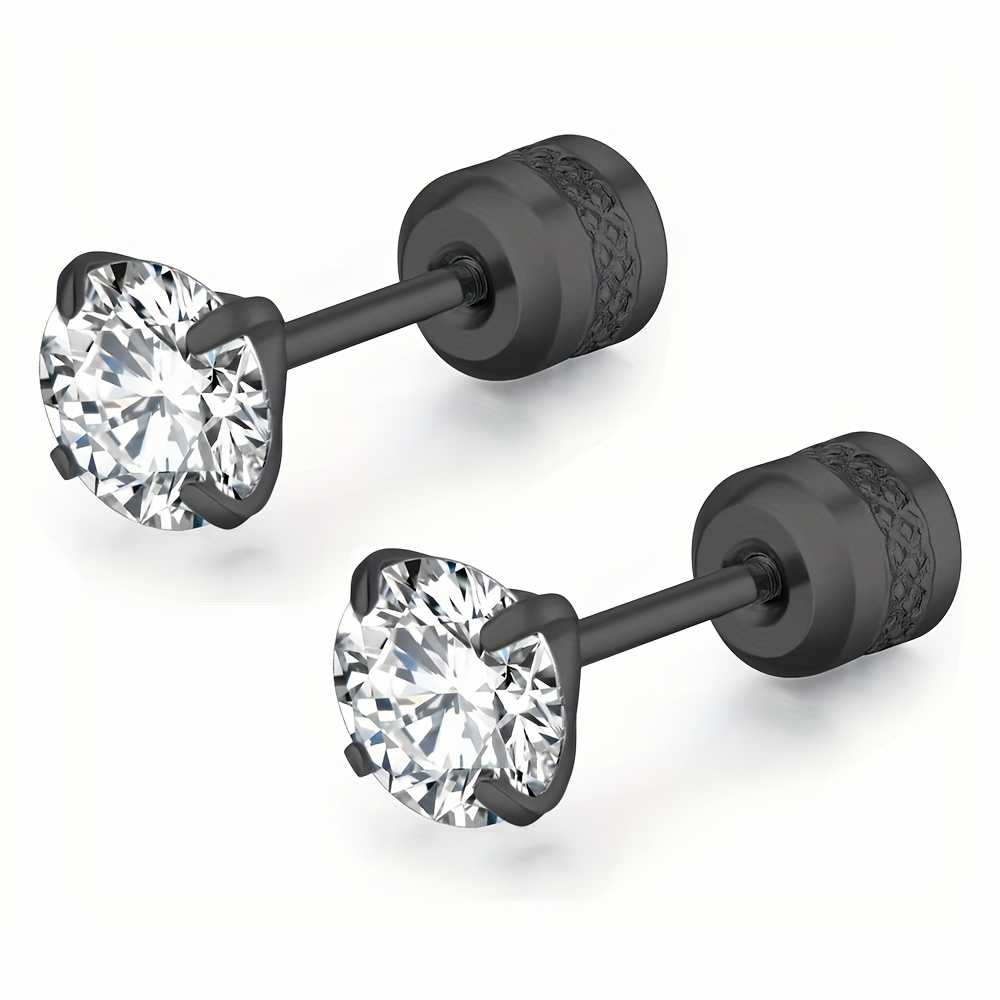 Screw Earring Backs For Diamond Studs - Temu