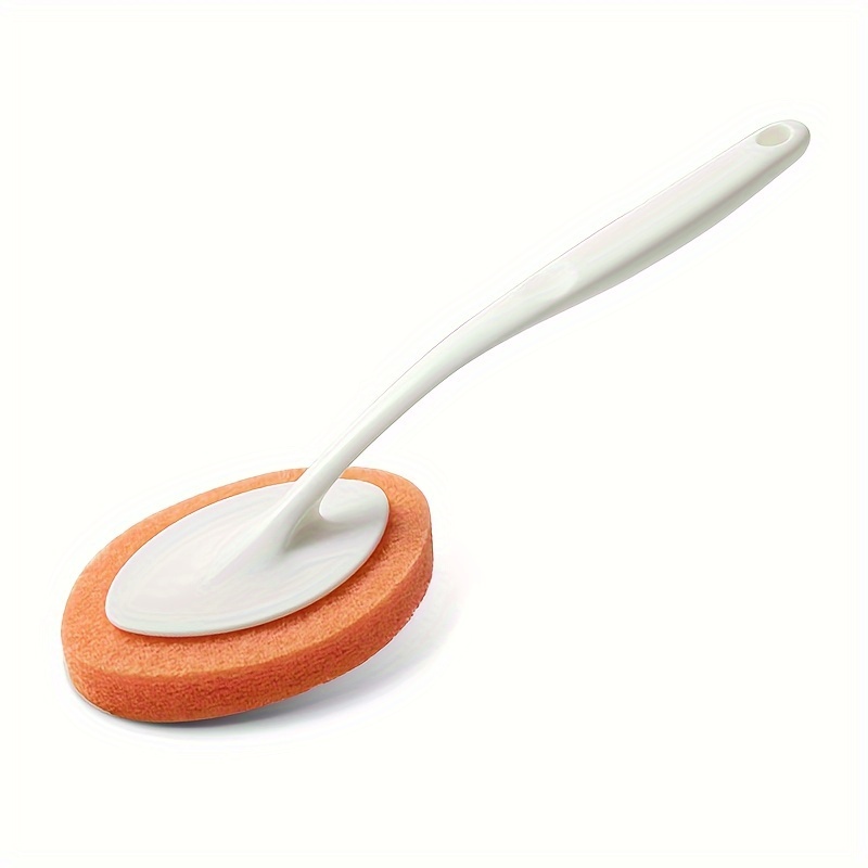 Long Handle Sponge Cleaning Brush For Tile, Bathtub, And Pool