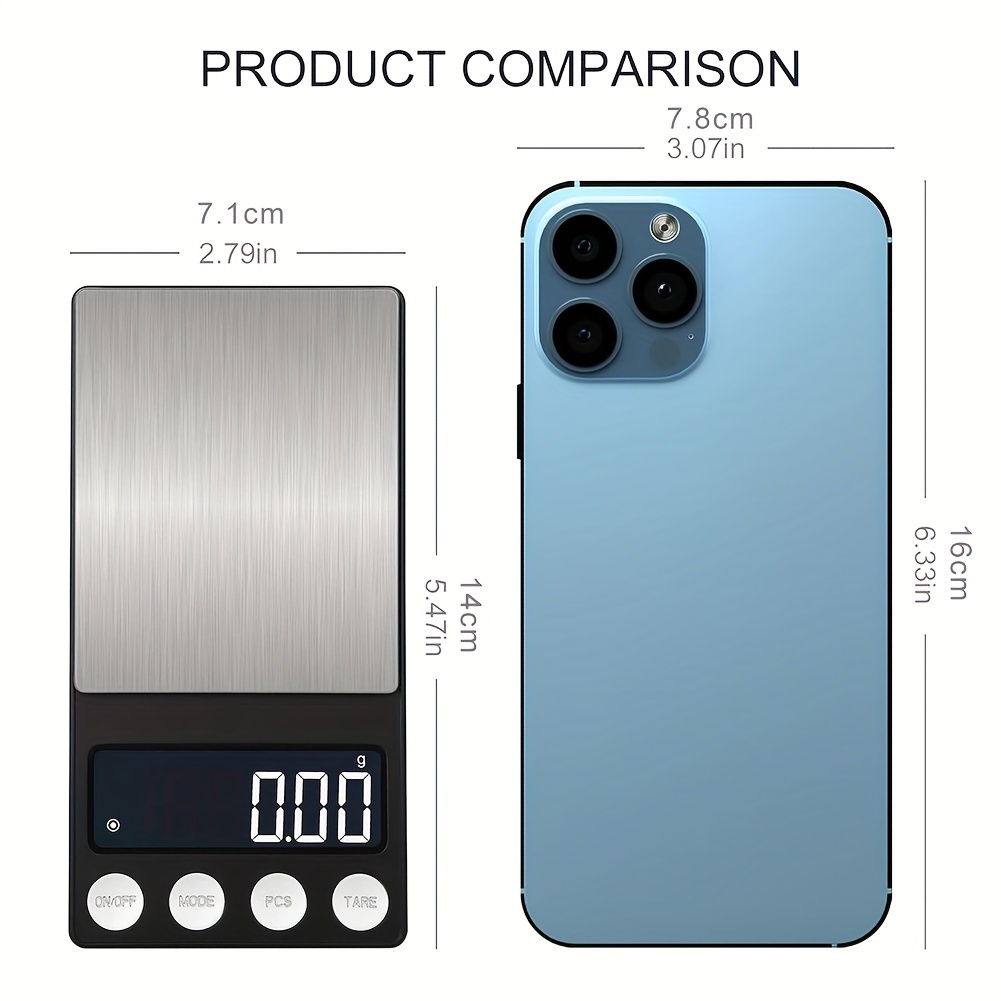 Kitchen Scale 0.1G Small Digital Travel Food and 47 similar items