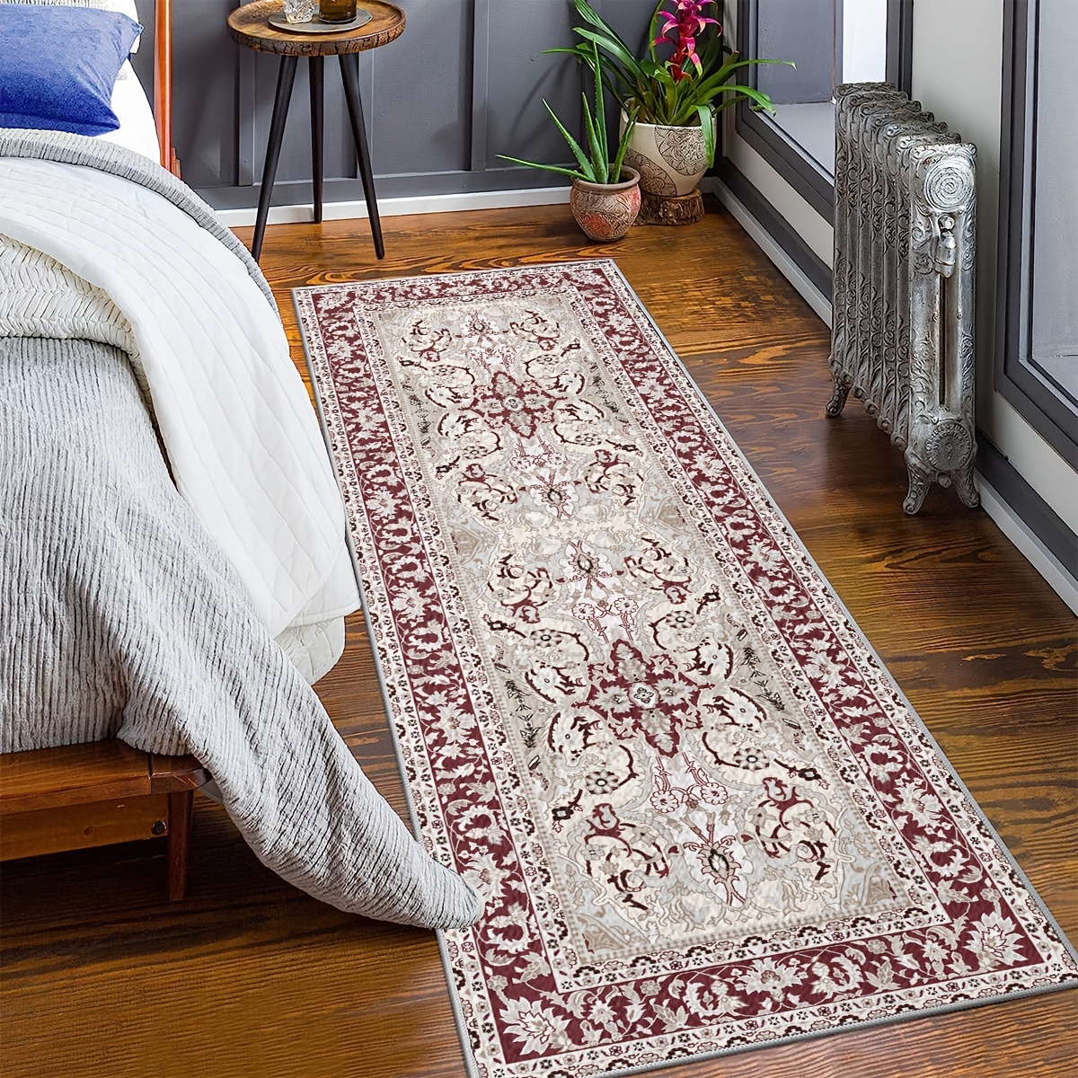 Persian Boho Kitchen Laundry Room Runner Rugs, Long Oriental Hallway Rug  Runner Kitchen Mat, Soft Non Slip Machine Washable Stair Carpet Runner For  Hall Living Room Bedroom Sunroom Hardwood Floors - Temu