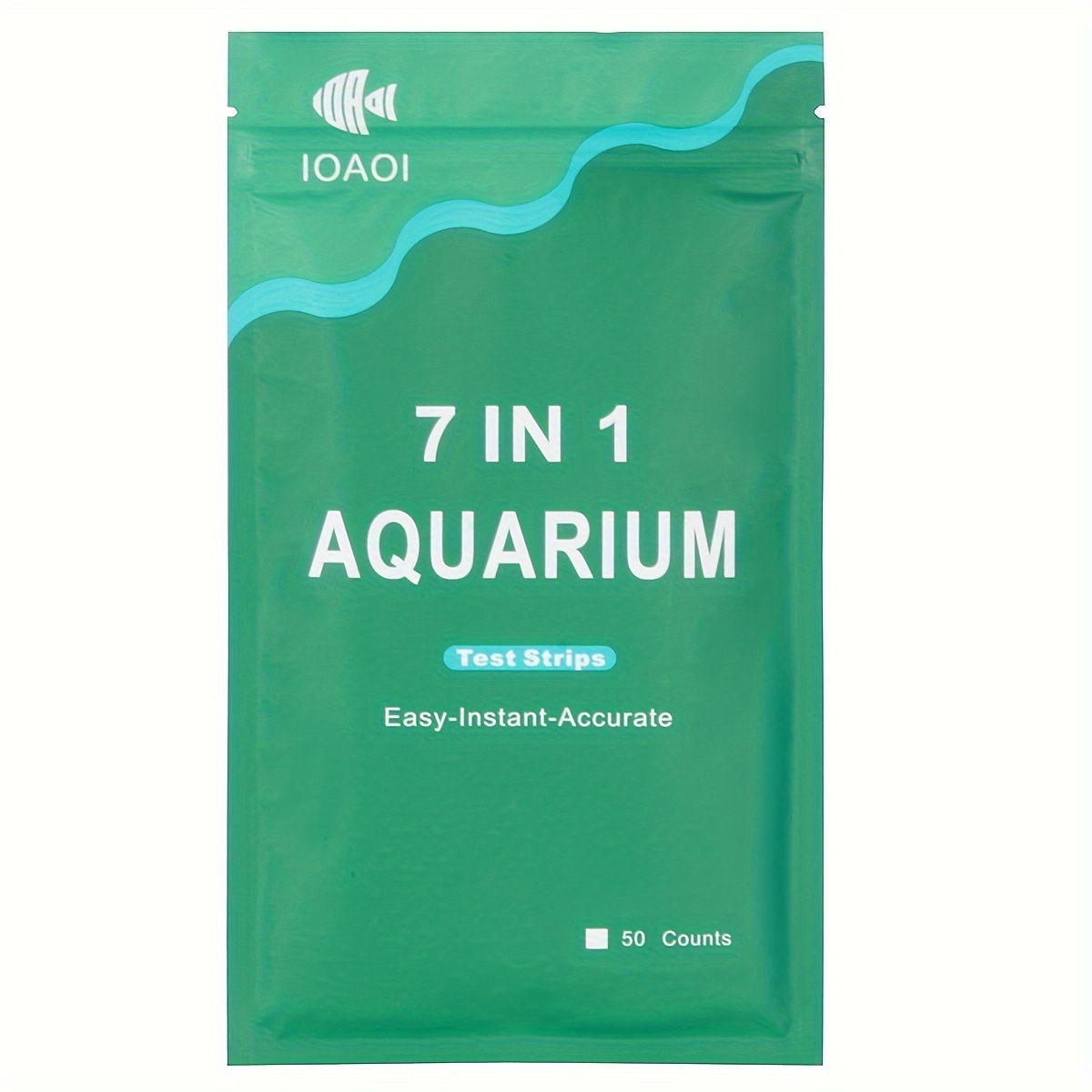 7 en 1 Aquarium Bandelettes d'Essai Aquarium d'Eau Douce Eau Salée