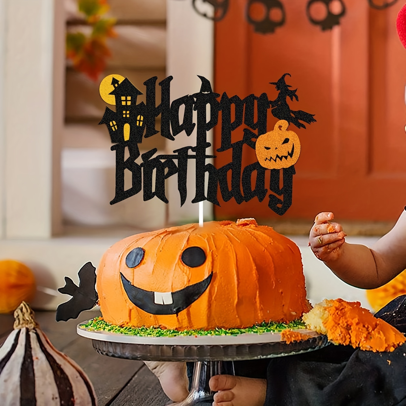 Halloween Ghost Layer Cake - Classy Girl Cupcakes