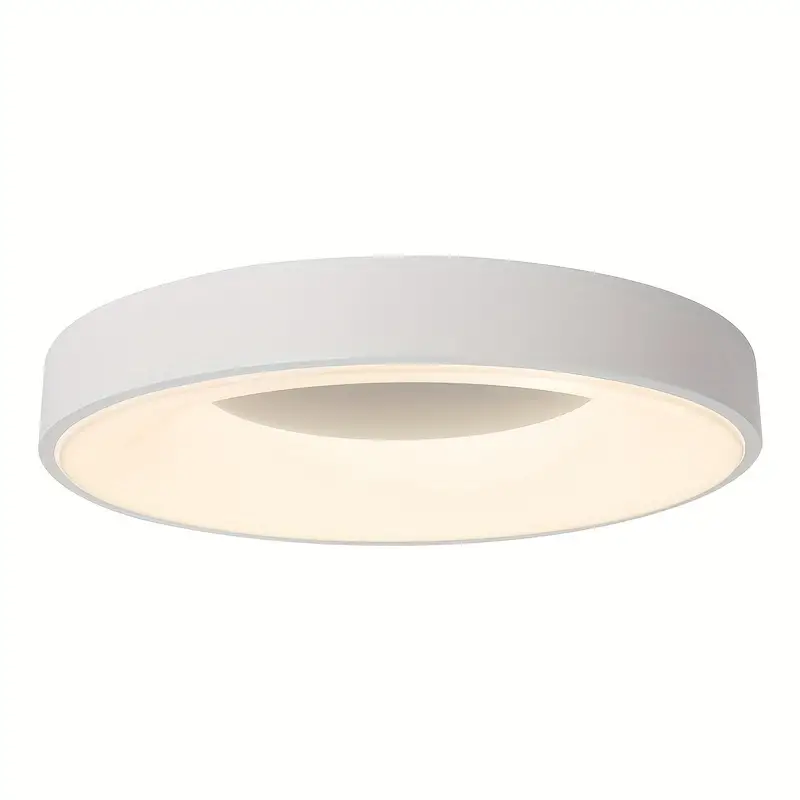 1PC Modern Minimalist LED Ceiling Light, Circular Three Color Dimmable Nordic Living Room Bedroom Light Minimalist Study Light Lighting Decorative Light details 3