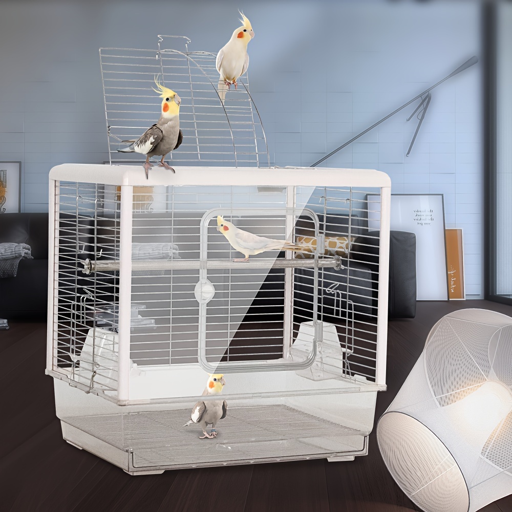 Petite Cage rectangulaire en Fil métallique pour Petits Oiseaux et