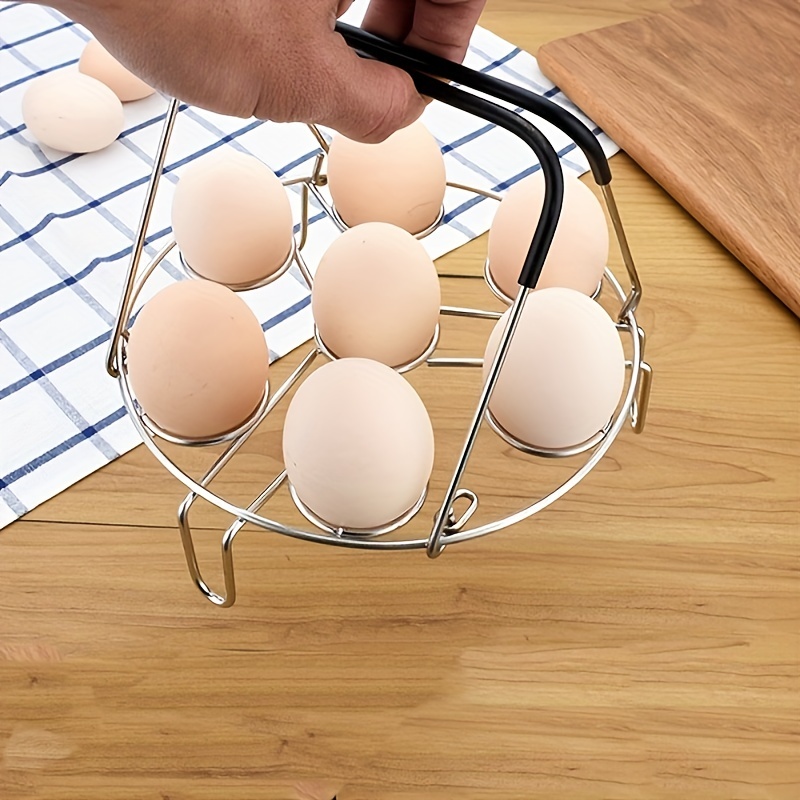 Steamer Rack Trivet With Heat Resistant Silicone Handles - Temu