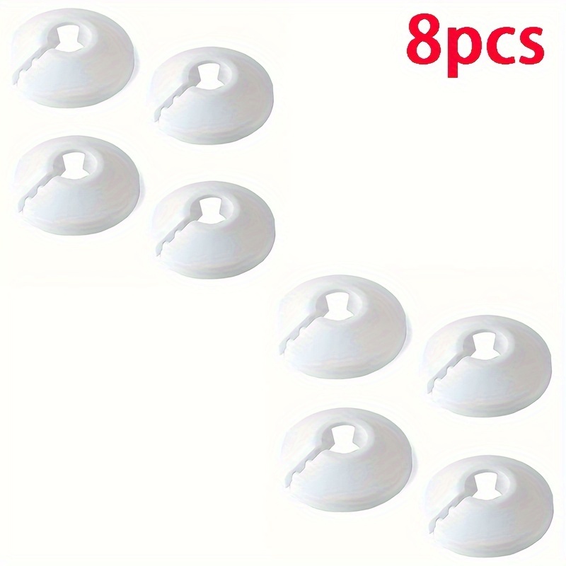4/8/10pcs Radiator Pipe Clamp Covers, Floor Decorative Radiator, Wall-mounted Pipe Cover, Plumbing Faucet Accessories
