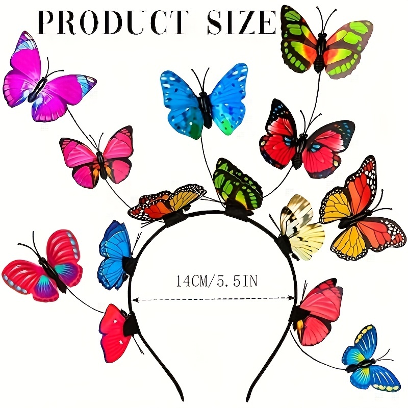 1pcs Decor Hair Hoop Boho Headband For Bridal Wedding Halloween Costume Forest Theme Party