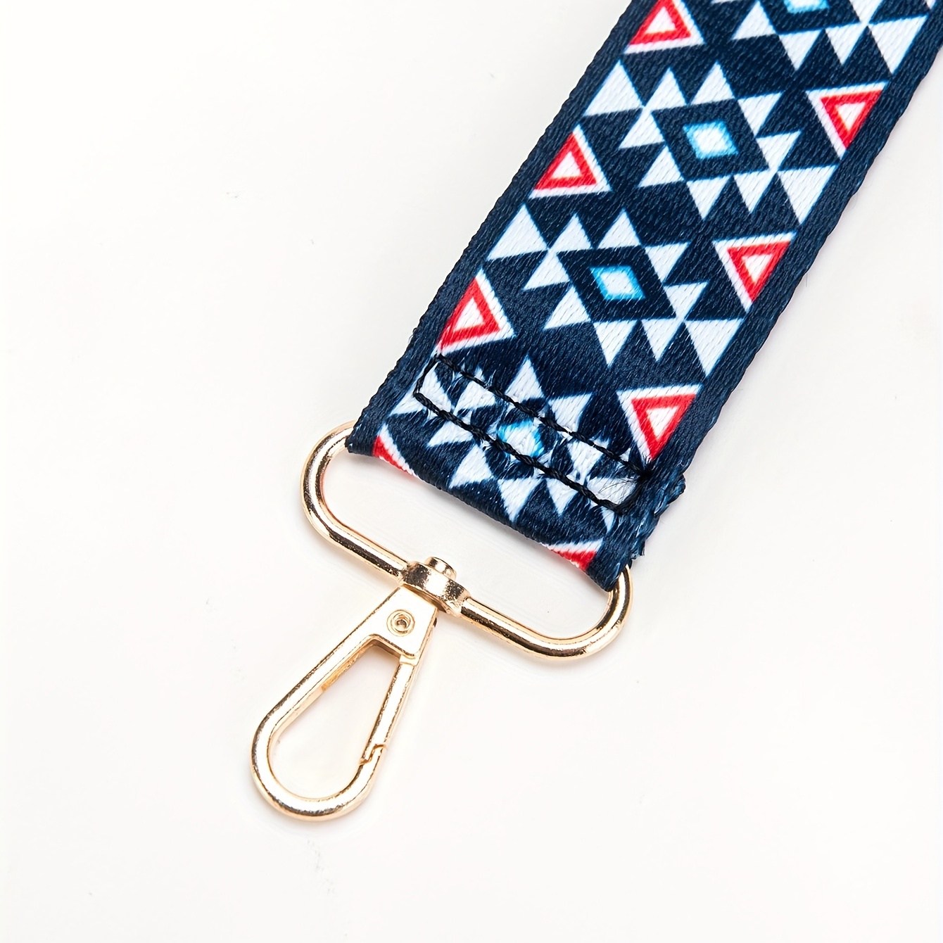 Geometric Pattern Ethnic Style Shoulder Strap Replacement Belt