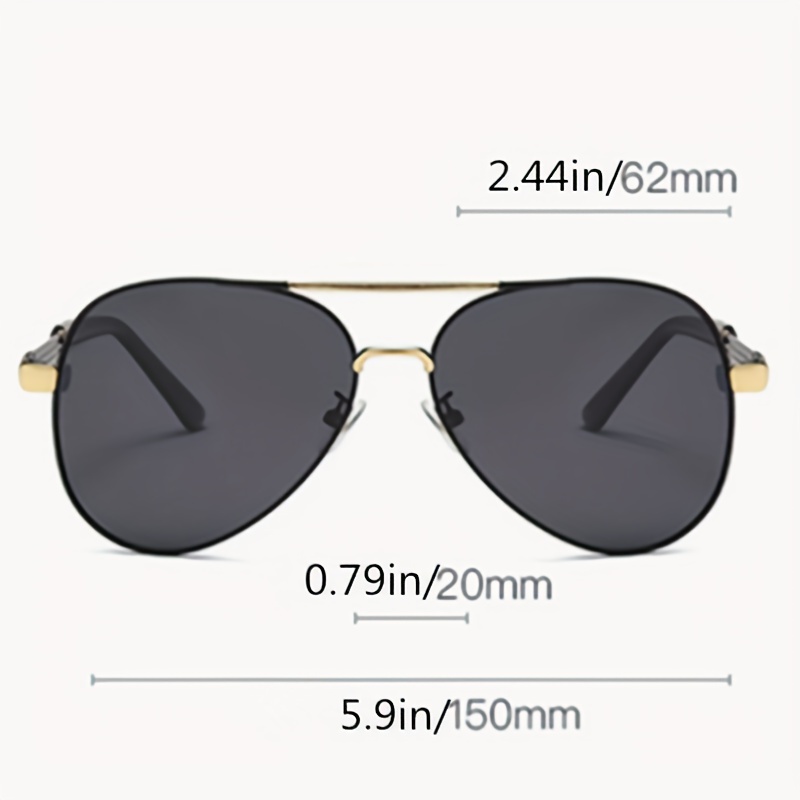  Gafas de sol polarizadas de lujo para hombre, espejo de  conducción, gafas de sol retro para viajes, pesca, gafas de sol clásicas,  C02mattesmoke : Ropa, Zapatos y Joyería